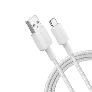 کابل تبدیل USB به USB-C انکر مدل A81H6 طول 1.8 متر