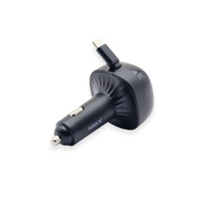 شارژر فندکی 62 وات هیسکا مدل HCC-336 به همراه کابل USB-C