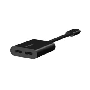 مبدل 1 به 2 USB-C بلکین مدل F7U081btBLK