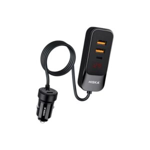 شارژر فندکی 120 وات هیسکا مدل HCC-327