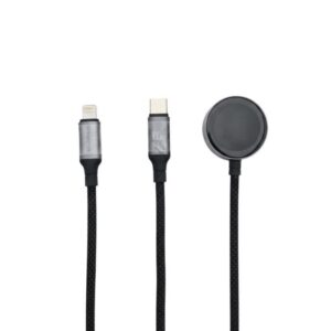 کابل تبدیل USB-C به لایتنینگ / USB-C / WIRELESS هیسکا مدل LX-31 طول 1.2 متر