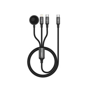 کابل تبدیل USB-C به لایتنینگ / USB-C / WIRELESS هیسکا مدل LX-31 طول 1.2 متر